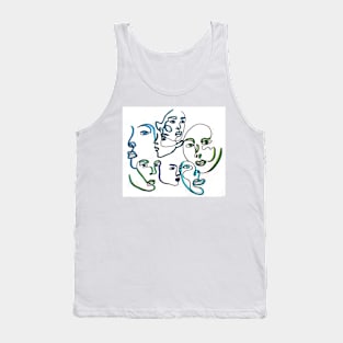 7 Faces Tank Top